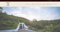 Desktop Screenshot of fritzwinery.com